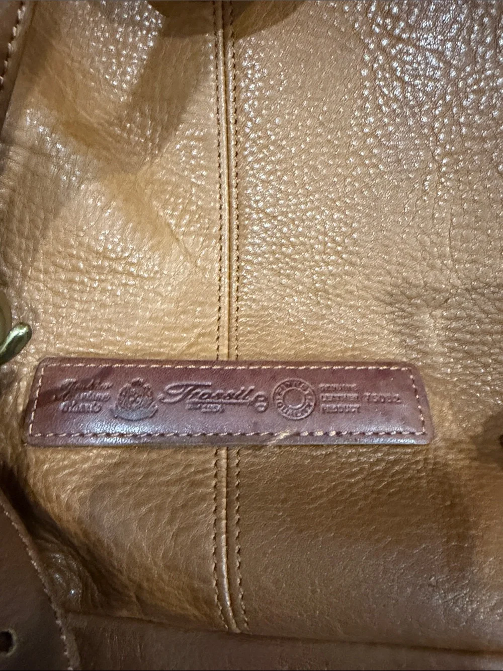 Leather Backpack - Tan